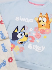 Vanilla Underground Blue Bluey Sweatshirt and Joggers Set - Image 3 of 6