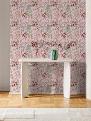 Pink Tropical Wonder A4 Wallpaper Sample - Image 1 of 5