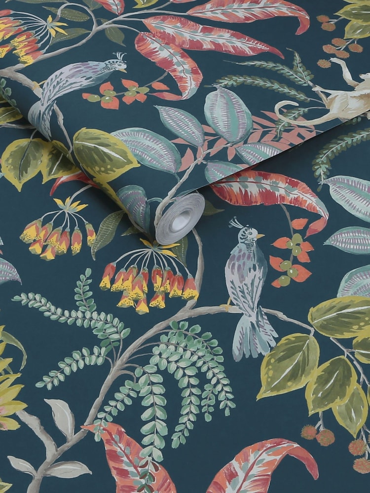 Midnight Tropical Wonder A4 Wallpaper Sample - Image 5 of 5