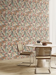 Ohpopsi Warm Sand Forest Chorus Wallpaper A4 Sample - Image 2 of 2