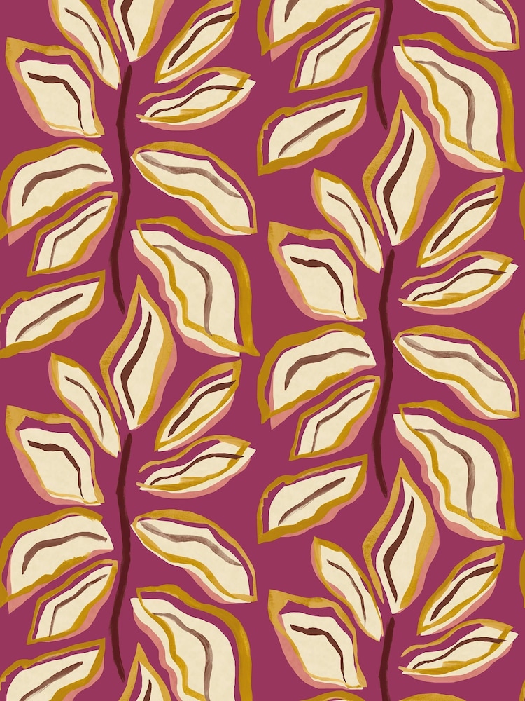 Ohpopsi Golden Berry Foli Wallpaper A4 Sample - Image 1 of 2