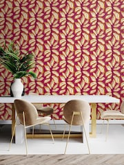 Ohpopsi Golden Berry Foli Wallpaper A4 Sample - Image 2 of 2