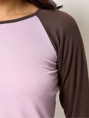 PixieGirl Pink 3/4 Sleeve Raglan T-Shirt - Image 4 of 5