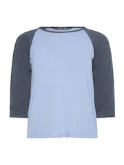 PixieGirl Blue 3/4 Sleeve Raglan T-Shirt - Image 5 of 5