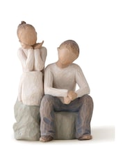Willow Tree Off White Brother And Sister Figurine - Image 3 of 5