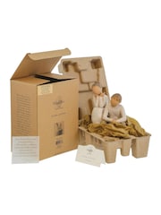 Willow Tree Off White Brother And Sister Figurine - Image 5 of 5