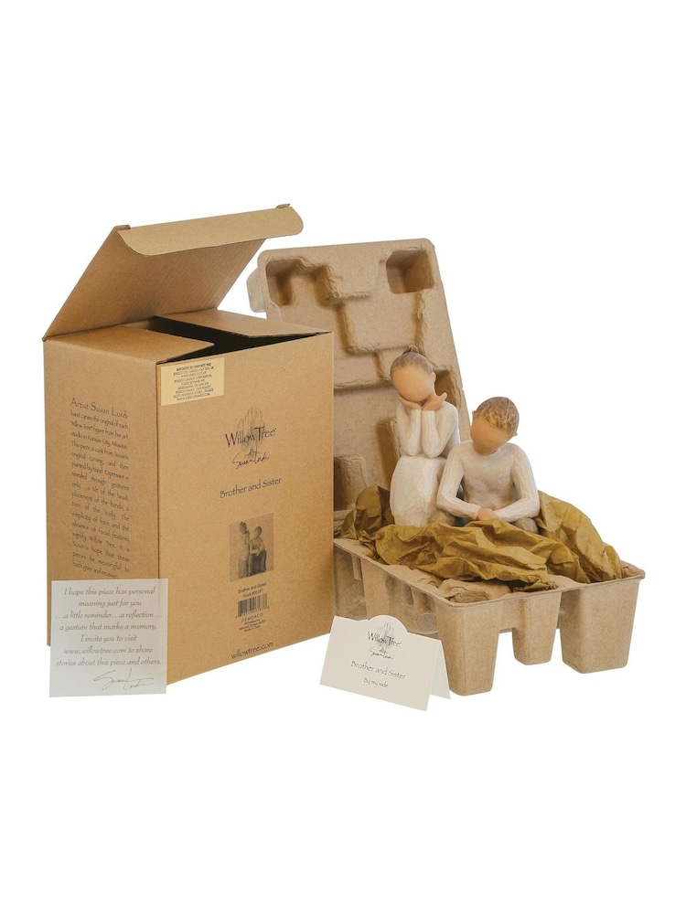 Willow Tree Off White Brother And Sister Figurine - Image 5 of 5 Willow Tree Off White Brother And Sister Figurine - Image 5 of 5