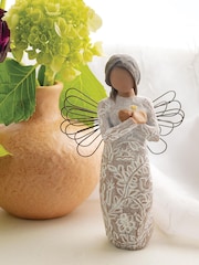 Willow Tree Off White Remembrance Darker Skin Figurine - Image 1 of 6