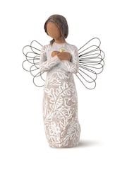 Willow Tree Off White Remembrance Darker Skin Figurine - Image 4 of 6