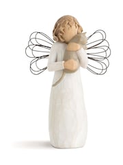 Willow Tree Off White With Affection Angel Figurine - Image 3 of 4