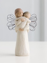 Willow Tree Off White Angel's Embrace Figurine - Image 1 of 3