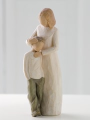 Willow Tree Off White Mother And Son Figurine - Image 1 of 5