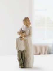 Willow Tree Off White Mother And Son Figurine - Image 2 of 5