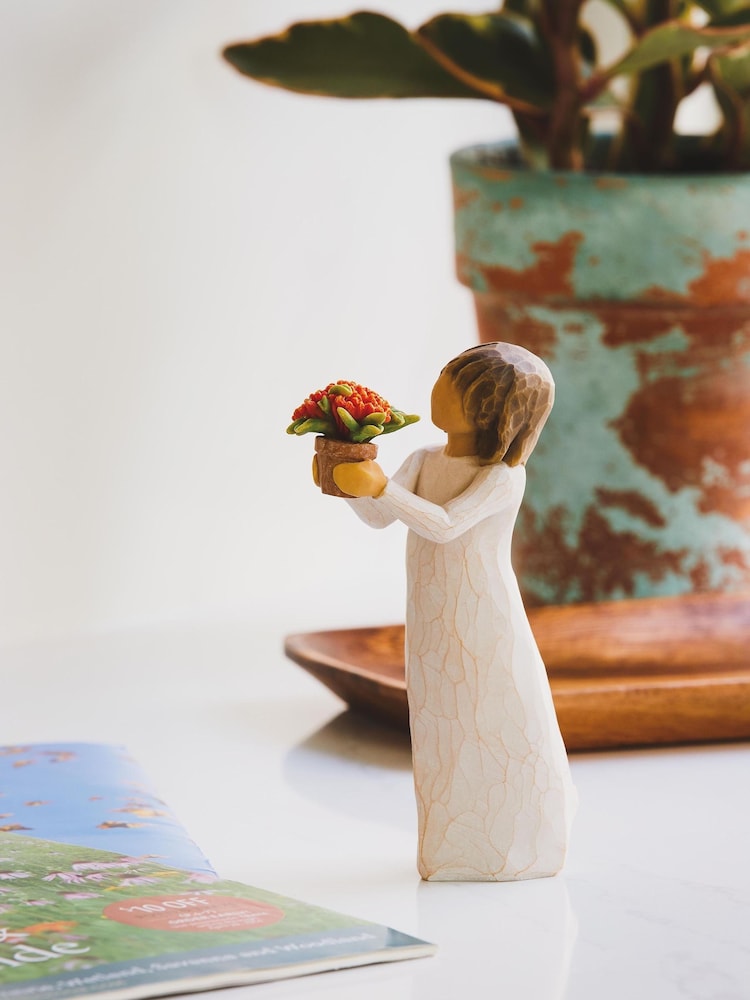 Willow Tree Off White LITTLE THINGS Figurine - Image 1 of 2 Willow Tree Off White LITTLE THINGS Figurine - Image 1 of 2