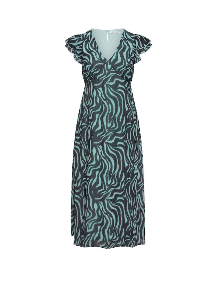 Yours Curve Green London Tea Dress - Image 5 of 5