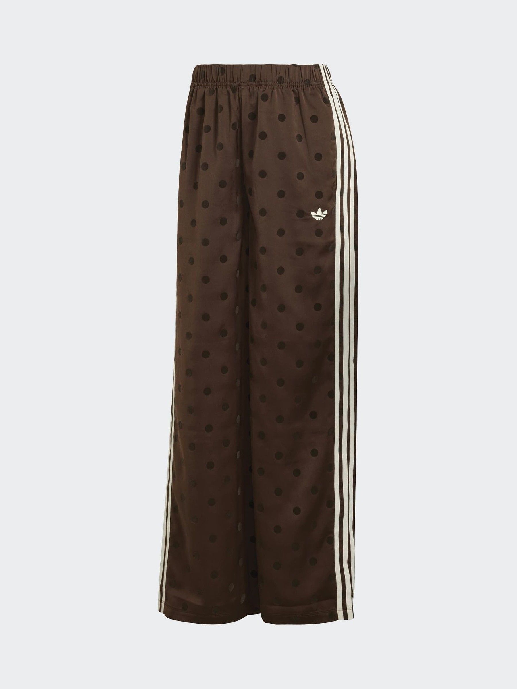 Next：日本 ブラウン - adidas Originals 水玉 ワイドレッグパンツ