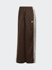 adidas Originals Brown Polka Dot Wide Leg Trousers - Image 6 of 6