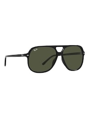 Ray-Ban Black Bill Square Sunglasses - Image 3 of 12