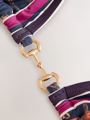 Equestrian Print - 金具付きトライアングルビキニトップ - 画像 9 / 9
