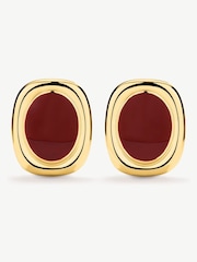 D.Louise Bold Oval Statement Earrings - Imagen 3 de 3