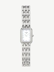 D.Louise Silver Classic Stainless Linked Watch - Image 4 of 6