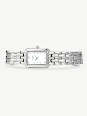 D.Louise Silver Classic Stainless Linked Watch - Image 5 of 6