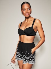 KBX Black Broderie Cami Set - Image 5 of 6