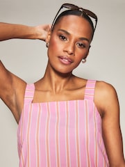 KBX Pink Stripe Cami Set - Image 4 of 6