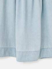 Oliver Bonas Light Blue Denim Midi Skirt - صورة 7 من 7