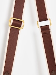 Oliver Bonas Brown Charlee Chocolate Brown Crossbody Bag - Image 4 of 7