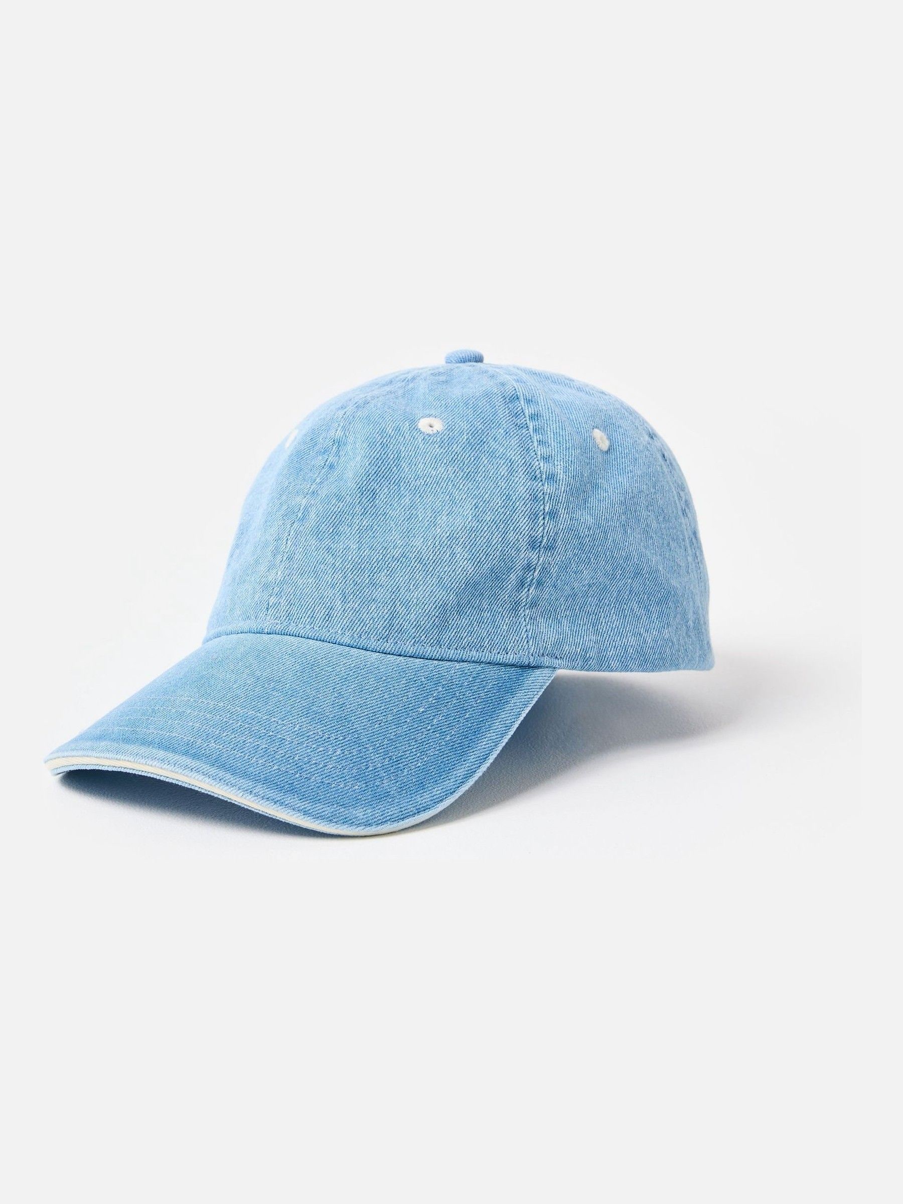 Buy Oliver Bonas Blue Light Blue Denim Cap Hat from Next USA