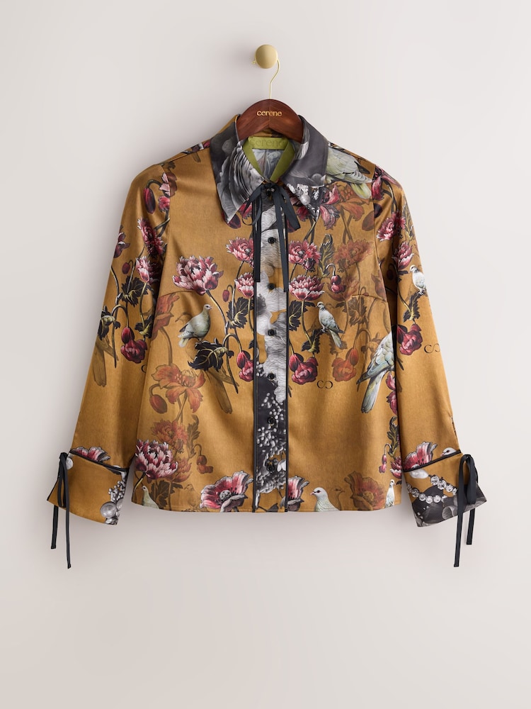 CERENE Satin Shirt - Imaginea 2 din 12