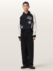 AllSaints Black Orville Jacket - Image 1 of 3