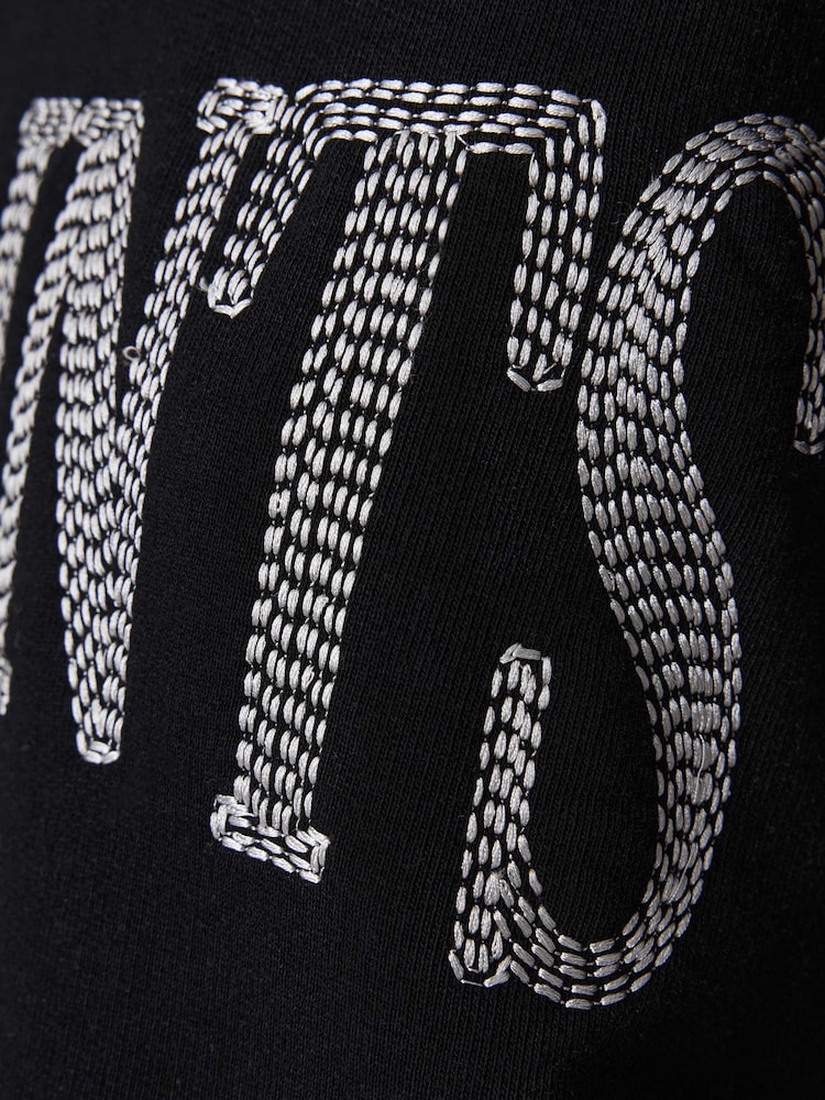 AllSaints Black Dash Lila Sweatshirt - Image 8 of 8 AllSaints Black Dash Lila Sweatshirt - Image 8 of 8