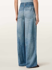 AllSaints Blue Jett Trousers - Image 2 of 6