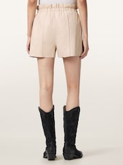 AllSaints Cream Fran Short - Image 5 of 8
