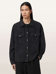AllSaints Korten Shacket - Image 1 of 6