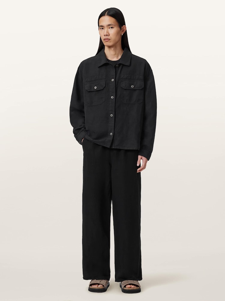 AllSaints Korten Shacket - Image 2 of 6