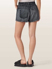 AllSaints Black Tyler Shorts - Image 4 of 7