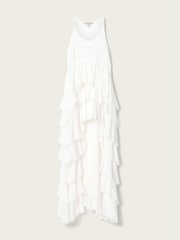 AllSaints White Cavarly Crepe Dress - Image 6 of 6