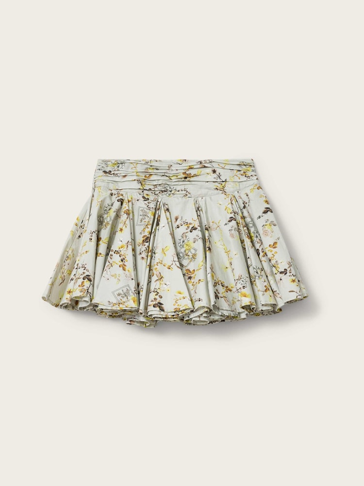 AllSaints Green Tulip Skirt - Image 6 of 6 AllSaints Green Tulip Skirt - Image 6 of 6