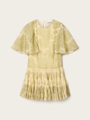 AllSaints Green Yanna Dress - Image 6 of 6