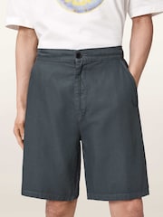 AllSaints Grey Corbett Short - Image 3 of 7