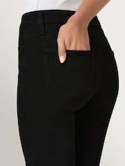 Paige Black Shadow High Rise Laurel Canyon Jeans 32 inch - Image 5 of 6