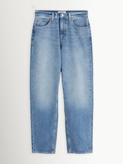 Paige Blue Emilie 31'' Tapered Straight Leg Jeans in Mariners - Image 1 of 1