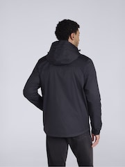 أسود - Animal Torrent Lightweight Waterproof Jacket - Image 3 of 4