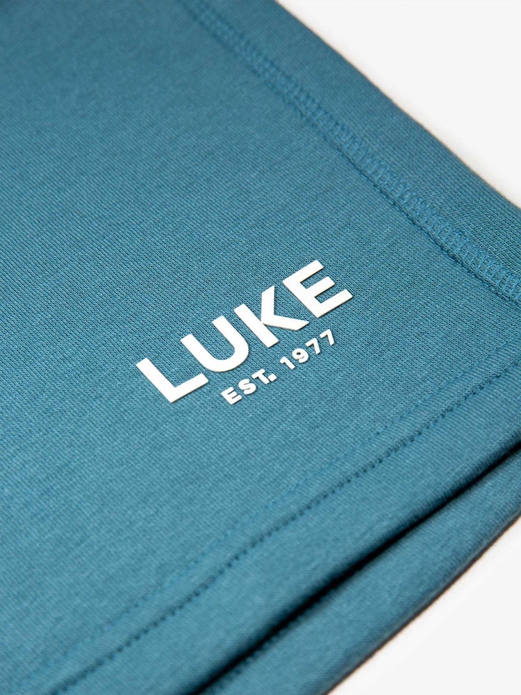 Luke 1977 Green Staggering Teal Shorts - Image 7 of 7