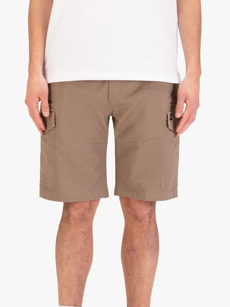 Luke 1977 Brown Suez Hardnut Cargo Shorts - Image 1 of 7 Luke 1977 Brown Suez Hardnut Cargo Shorts - Image 1 of 7