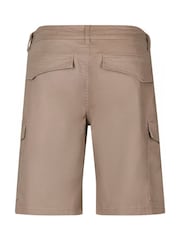Luke 1977 Brown Suez Hardnut Cargo Shorts - Image 5 of 7