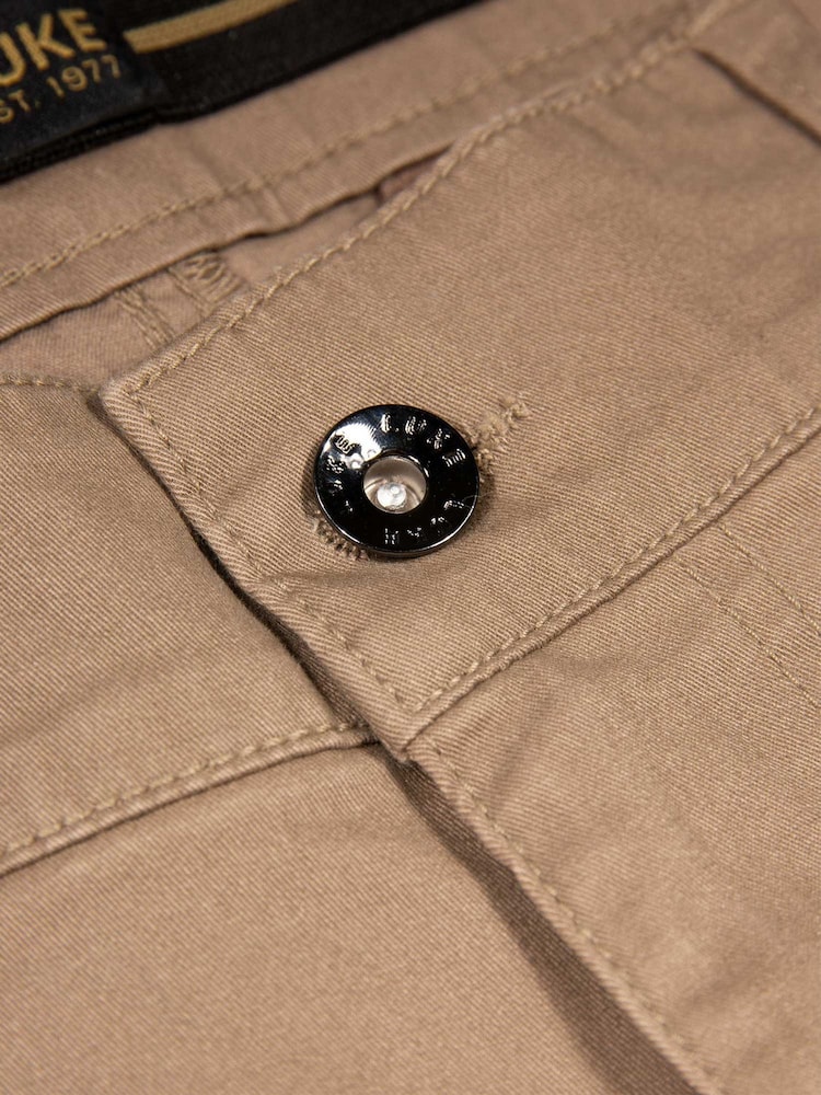 Luke 1977 Brown Suez Hardnut Cargo Shorts - Image 7 of 7 Luke 1977 Brown Suez Hardnut Cargo Shorts - Image 7 of 7